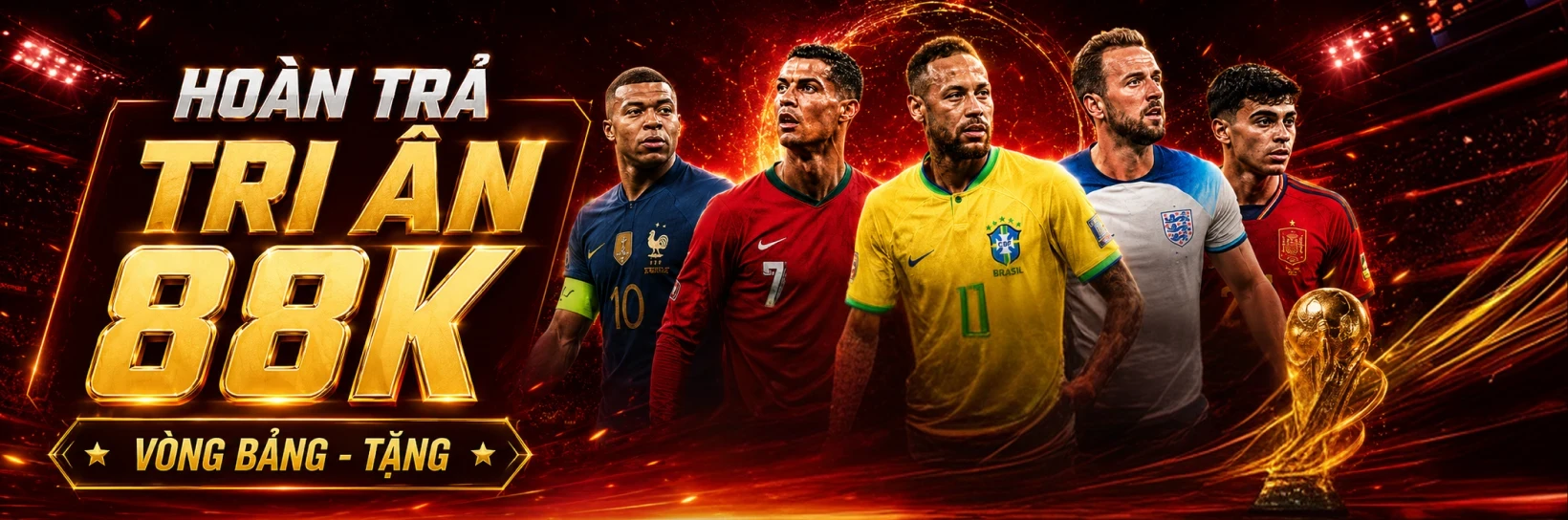BU88 Phát Thưởng Độc Quyền World Cup - Tri Ân Vòng Bảng Tặng 88K